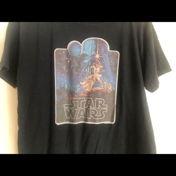 COPY - • Amazing 1970s VINTAGE • STAR WARS • 1976 transfer on Tee • - Picture 11 of 11